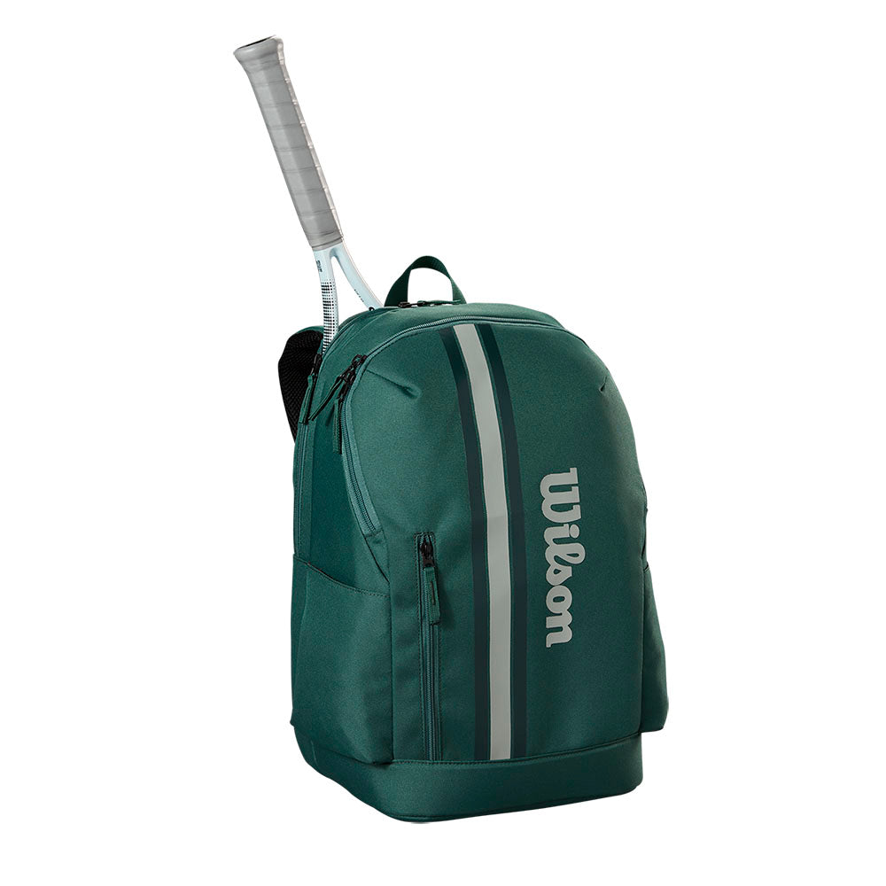 Wilson Team Backpack Racquet Bag 2025 (Green) - RacquetGuys.ca