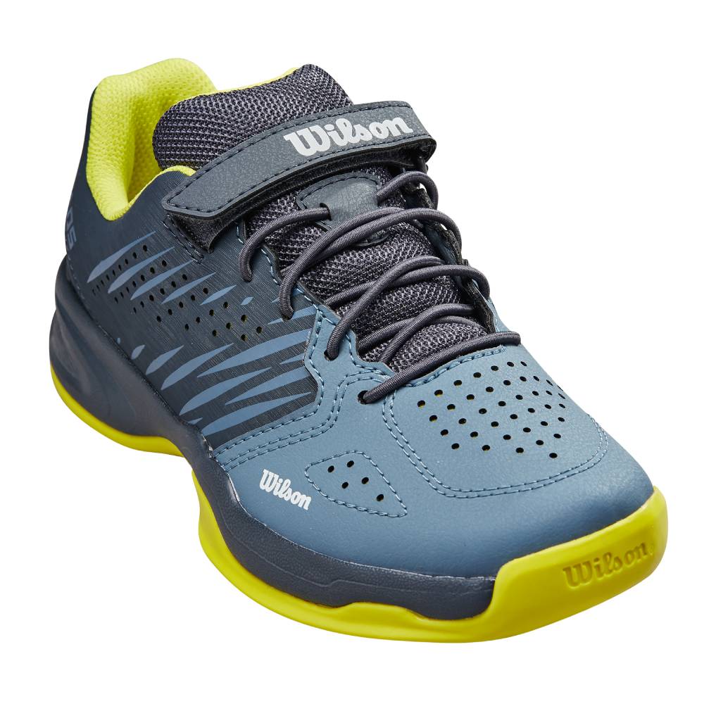 Wilson Kaos K 2.0 Junior Tennis Shoe (China Blue) - RacquetGuys.ca