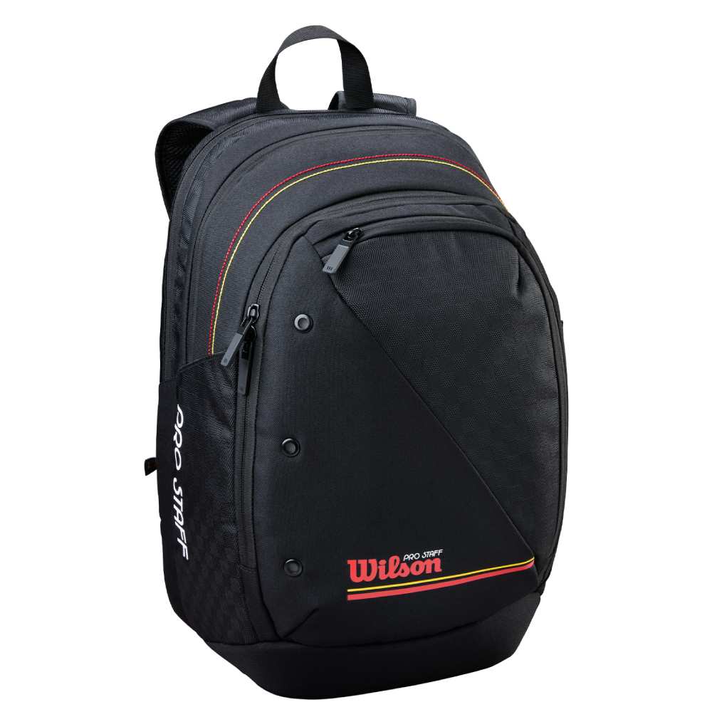 Wilson Pro Staff Classic Tour Tennis, Pickleball Backpack (Black
