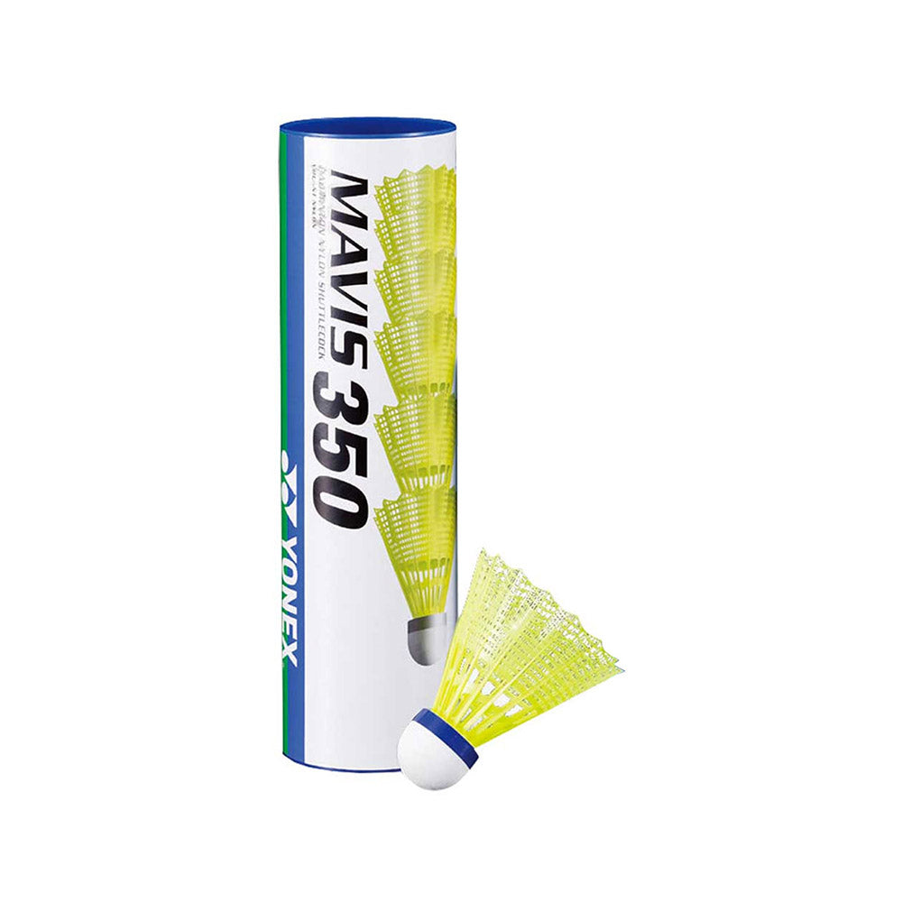 Yonex Mavis 350 Nylon Badminton Shuttlecocks (Yellow) - RacquetGuys.ca
