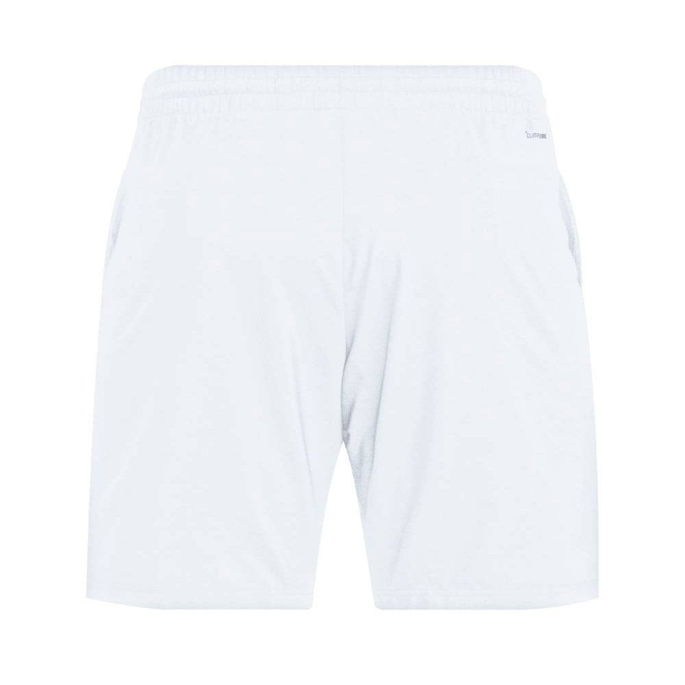 adidas Men's 3 Stripe Club 7-Inch Short (White) - RacquetGuys.ca