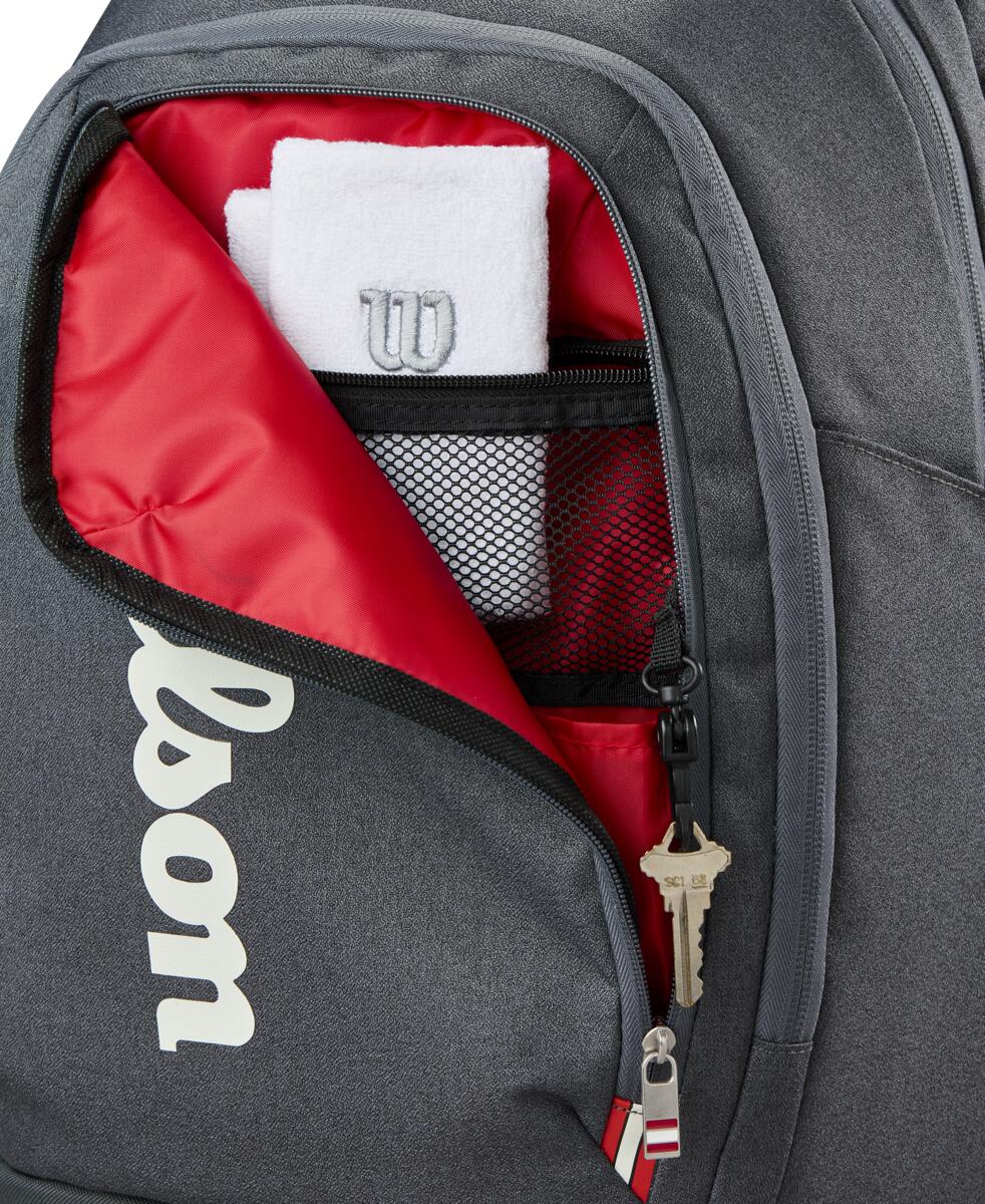 Wilson Tour Backpack Racquet Bag 2025 (Black) - RacquetGuys.ca