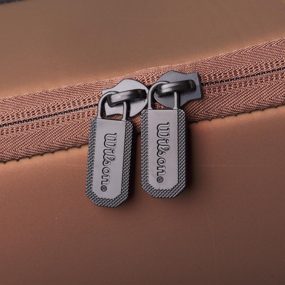 Wilson Pro Staff v14 Super Tour 15 Pack Racquet Bag (Bronze) - RacquetGuys.ca