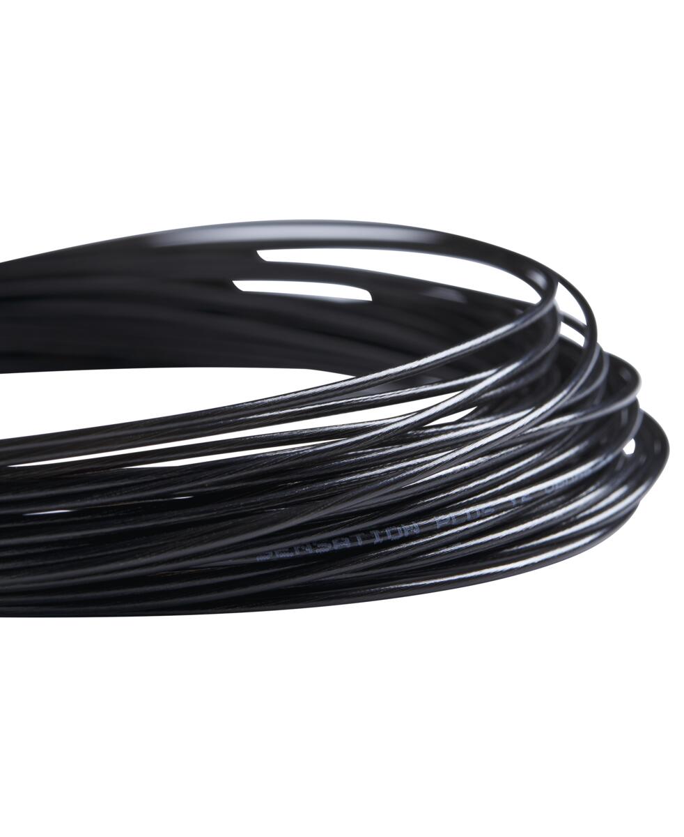 Wilson Sensation Plus 17/1.28 Tennis String (Black) - RacquetGuys.ca