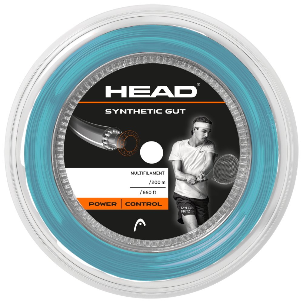 Head Synthetic Gut 17/1.25 Tennis String Reel (Blue) - RacquetGuys.ca