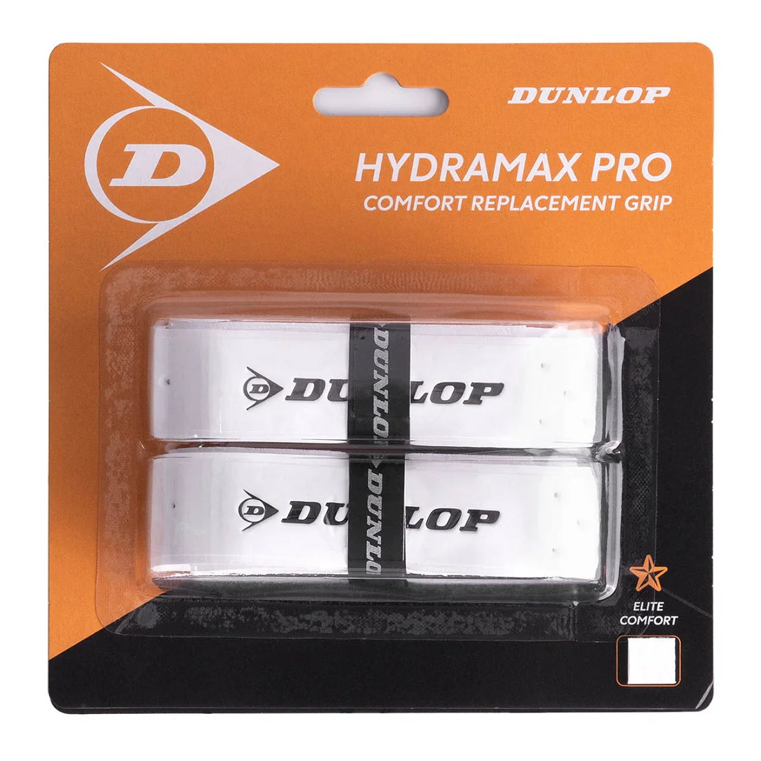 Dunlop Hydramax Pro Grip 2-Grip Package (White) - RacquetGuys.ca