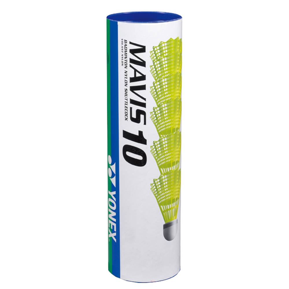 Yonex Mavis 10 Nylon Badminton Shuttlecocks (Yellow) – RacquetGuys.ca