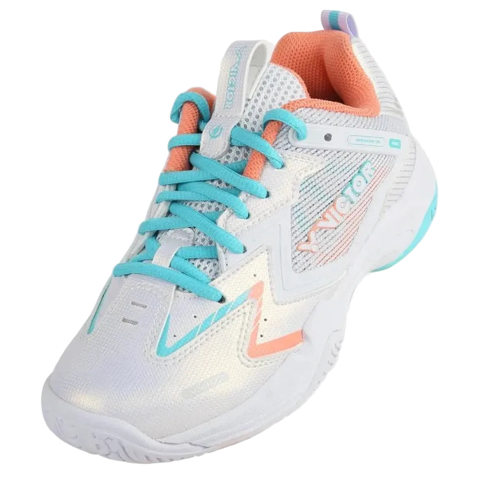 は Victor A362LTF Women's Indoor Court Shoe (White) - Canada