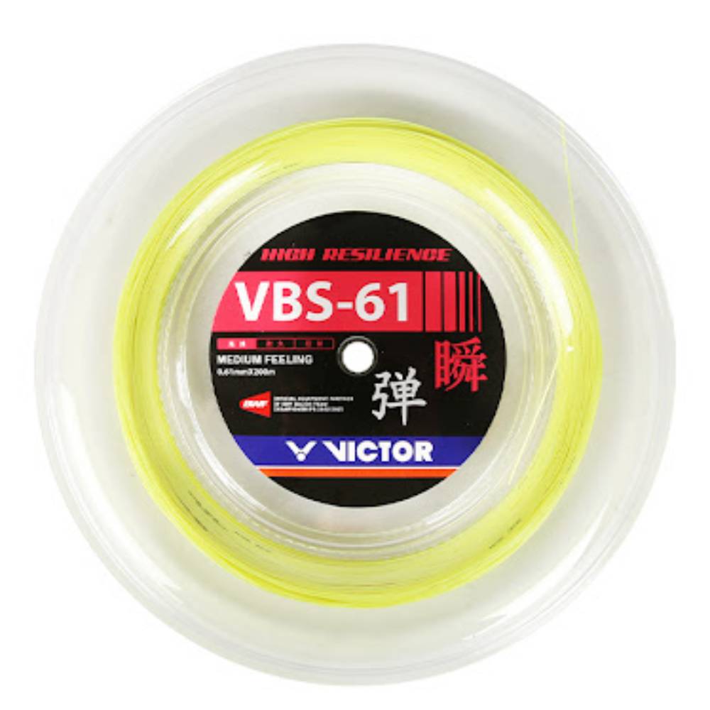 Victor VBS-61 Badminton String Reel (Yellow) - RacquetGuys.ca