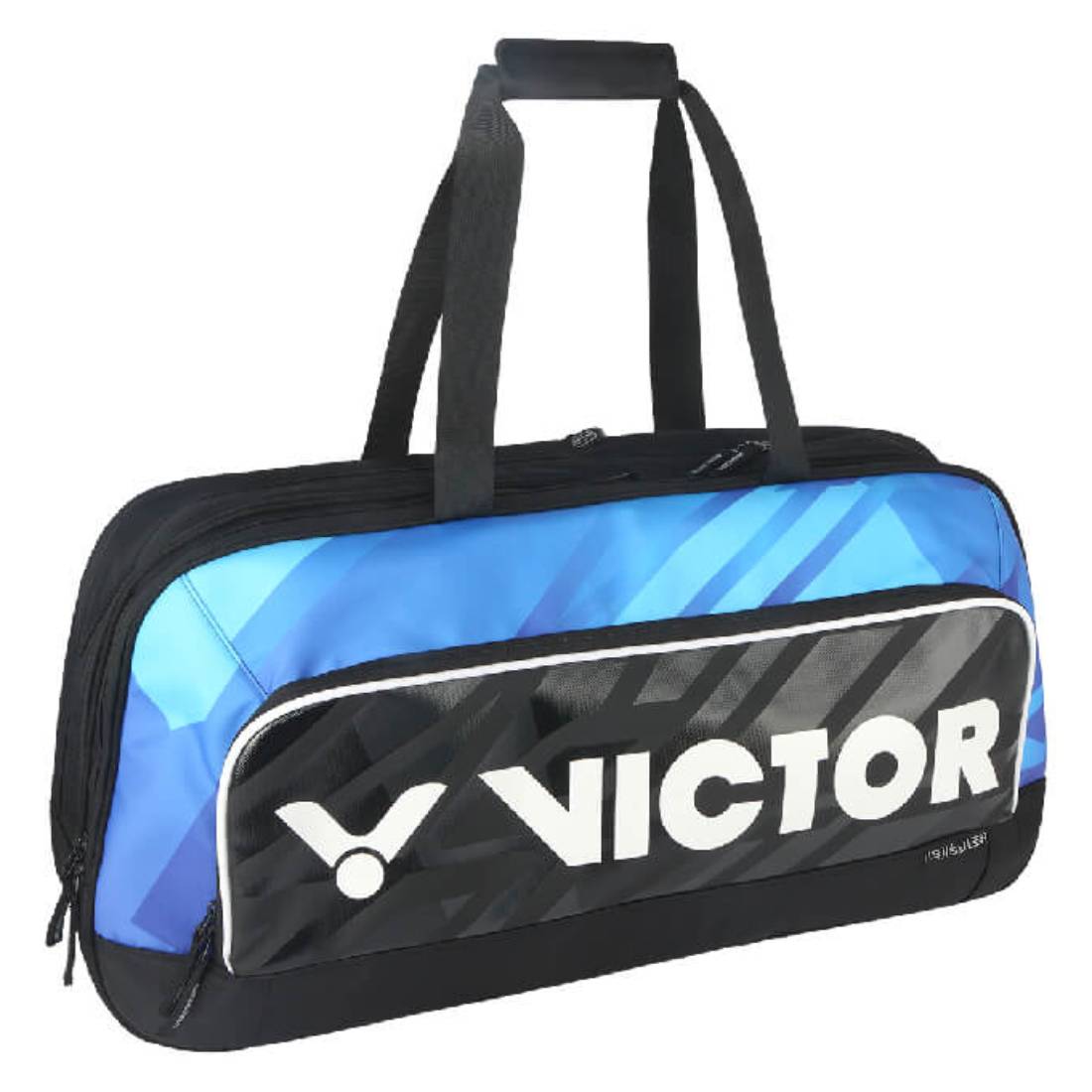 Victor BR9613 Rectangular Racquet Bag (Black/Brilliant Blue
