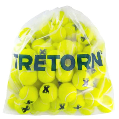 Tretorn Micro-X Pressureless Yellow Tennis Balls - 72 Ball Bag - RacquetGuys.ca
