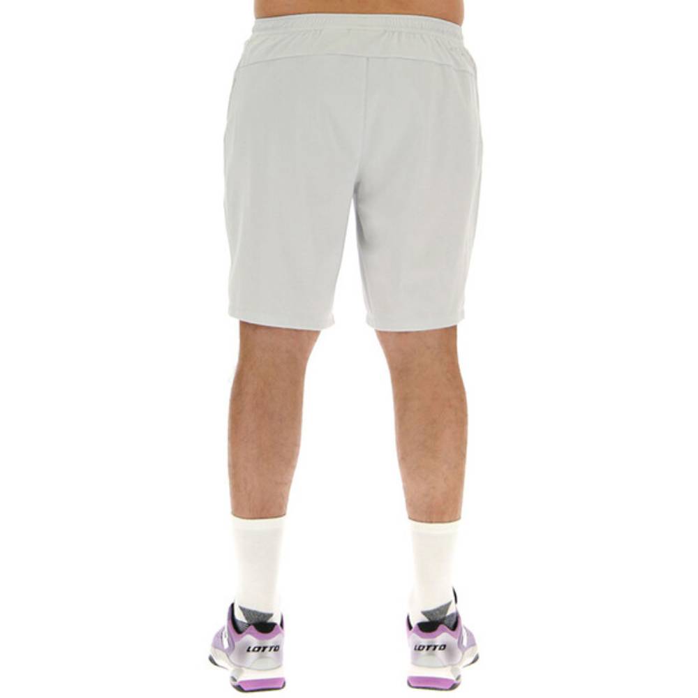 Lotto Men's Top II Short 9-Inch (Grey) - RacquetGuys.ca