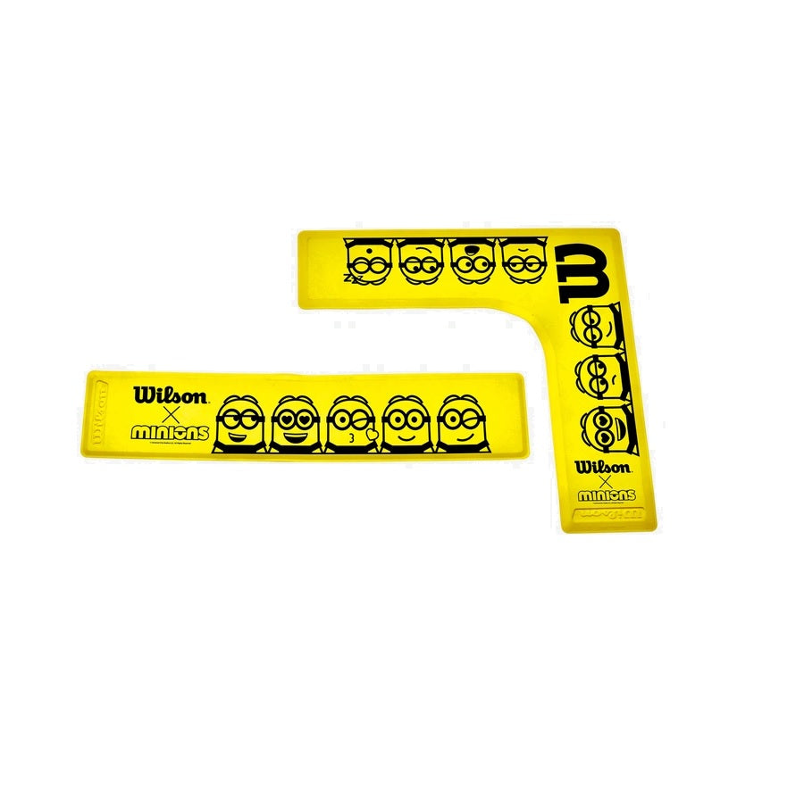 Minions Court Lines (Yellow/Black) - RacquetGuys.ca