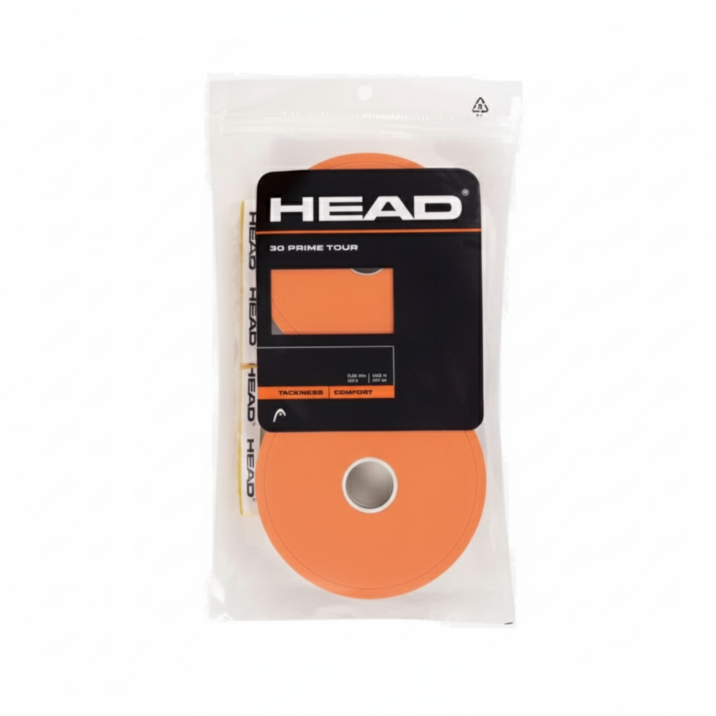 Head Prime Tour Overgrip 30 Pack Orange - RacquetGuys.ca