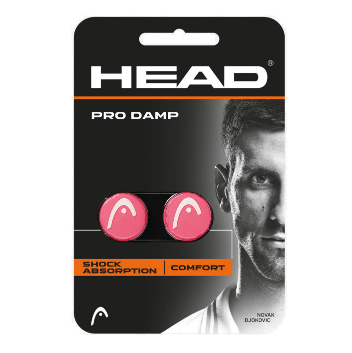 Head Pro Vibration Dampener 2 Pack Pink - RacquetGuys.ca