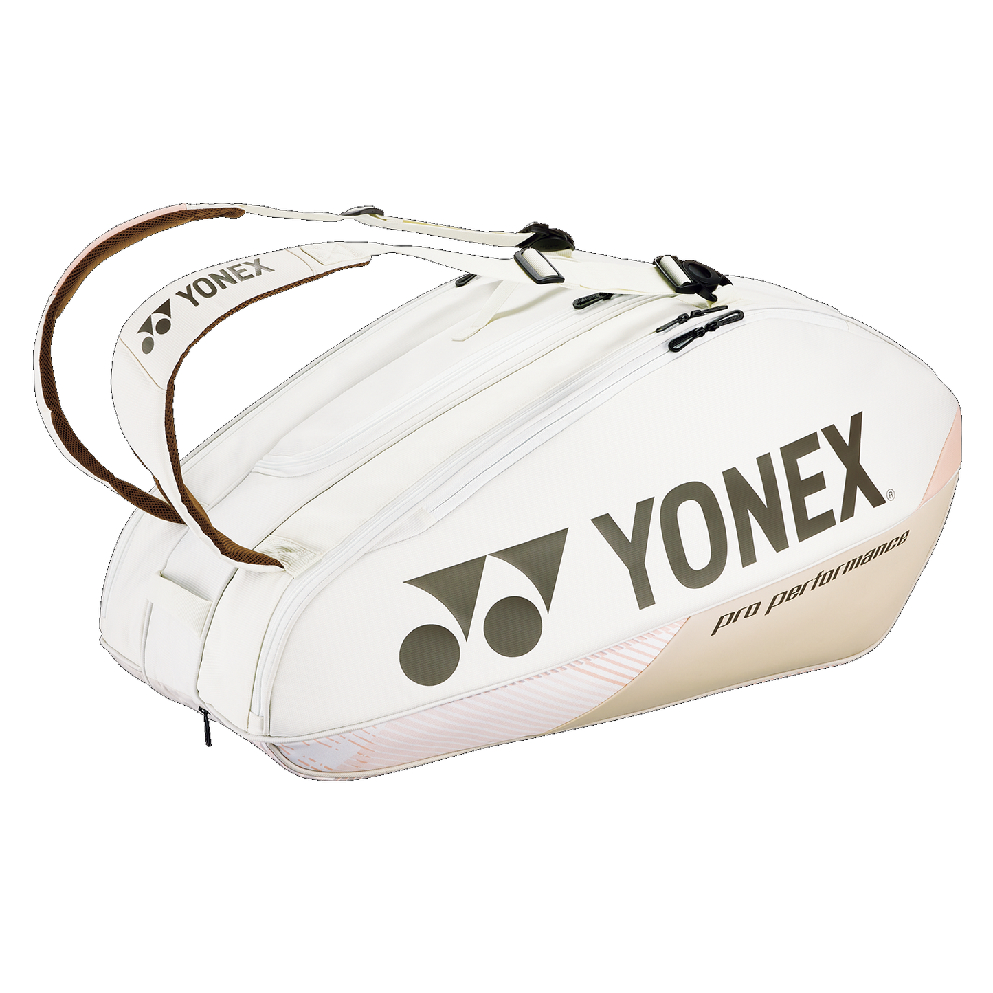 Yonex Pro 9 Pack Racquet Bag (Sand Beige) - RacquetGuys.ca