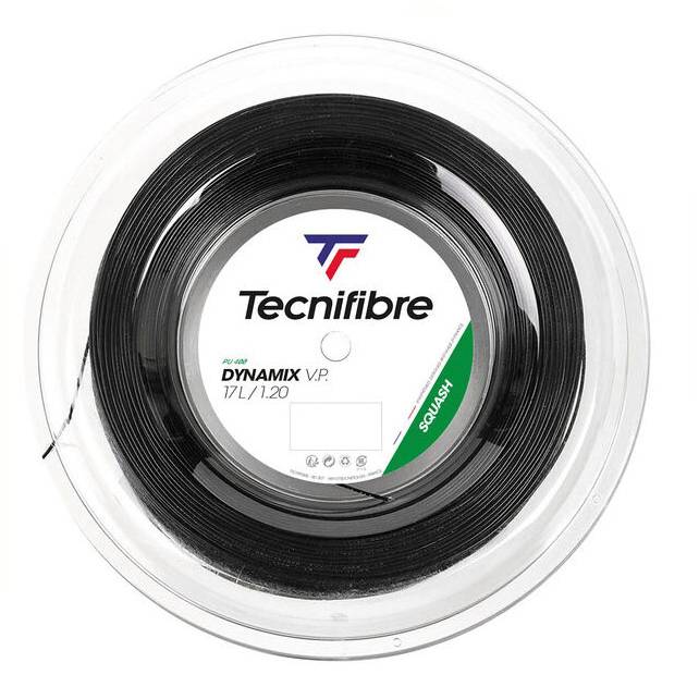 Tecnifibre Dynamix VP 17L/1.20 Squash String Reel (Black)