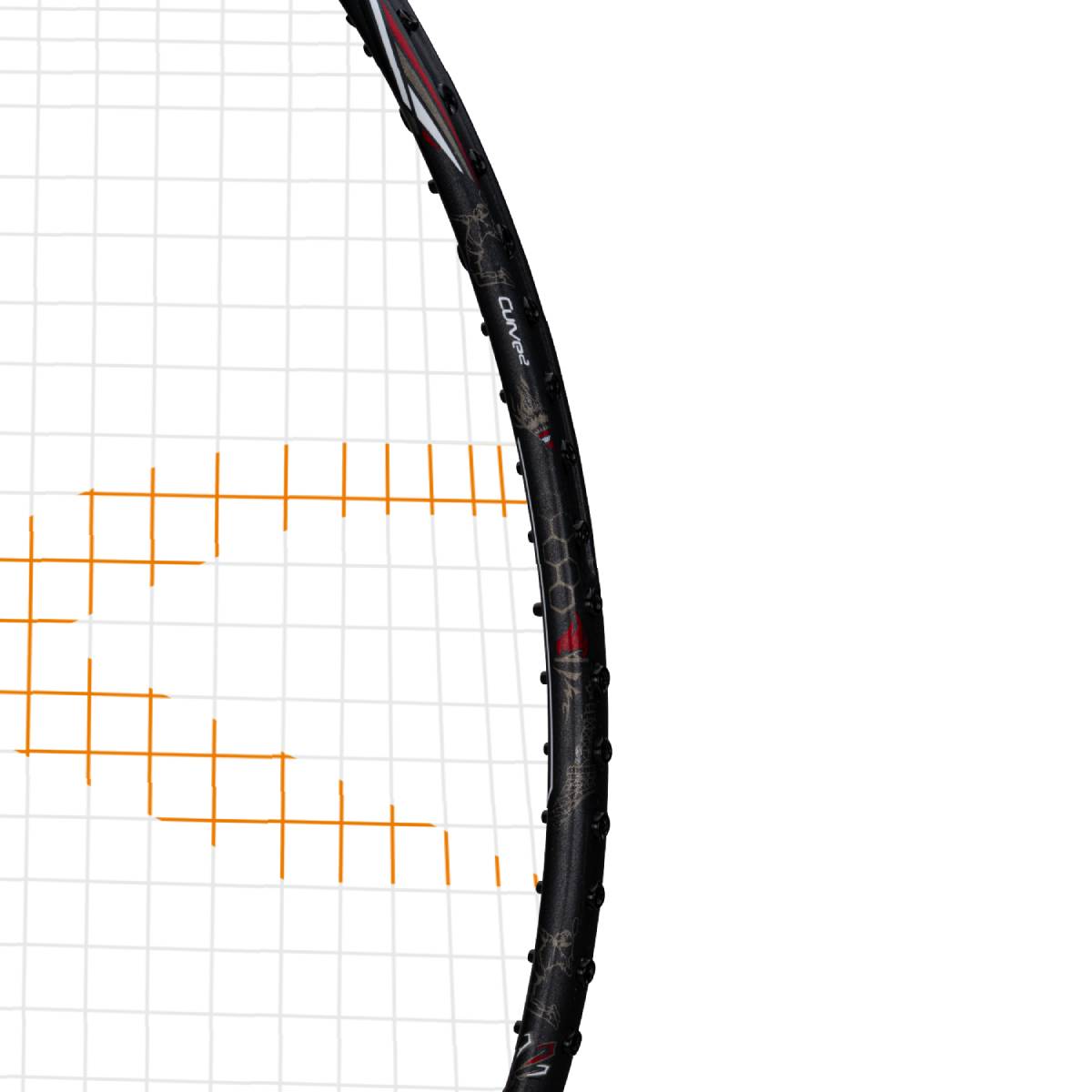 Hundred Glory Limited Edition (Dark Grey/Red, Factory Strung) - RacquetGuys.ca