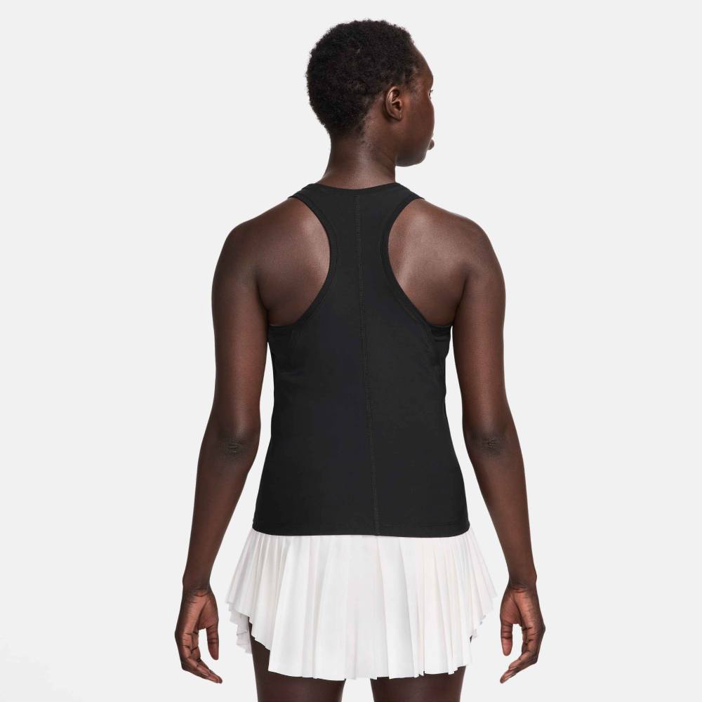 Nike Women's Dri-FIT Victory Tank (Black/White) - RacquetGuys.ca