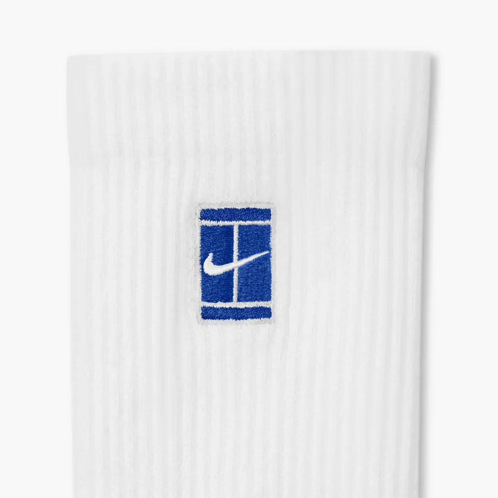 Nike Court Everyday Elevated Crew Tennis Socks 3 Pack (Multi-Color) - RacquetGuys.ca