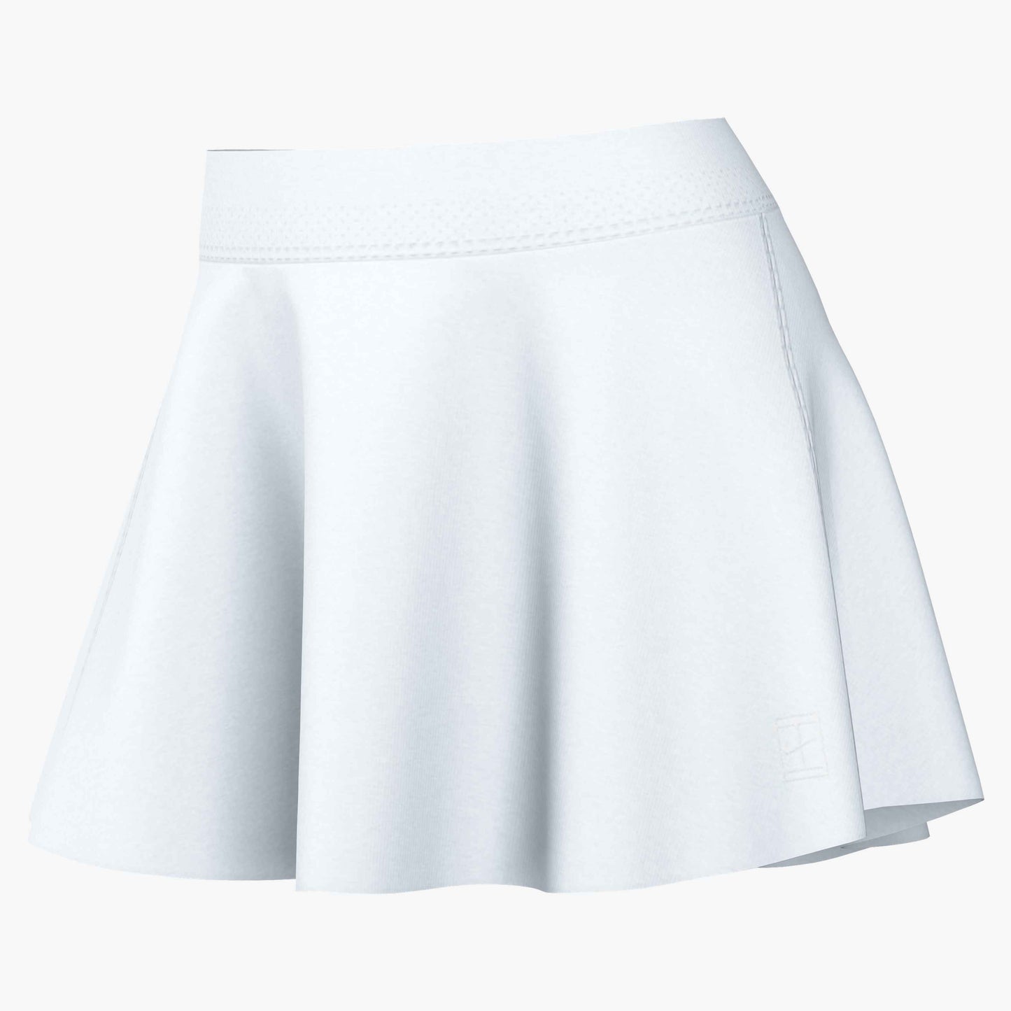 Nike Women's Dri-Fit Advantage Ace Skirt (White) - RacquetGuys.ca