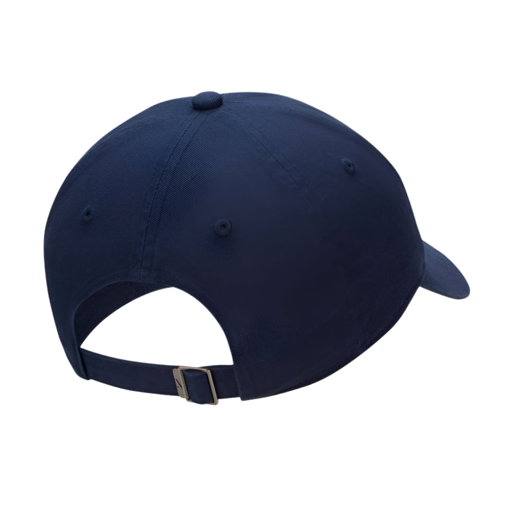 Nike Club Unstructured Futura Wash Cap (Midnight Navy/White) - RacquetGuys.ca