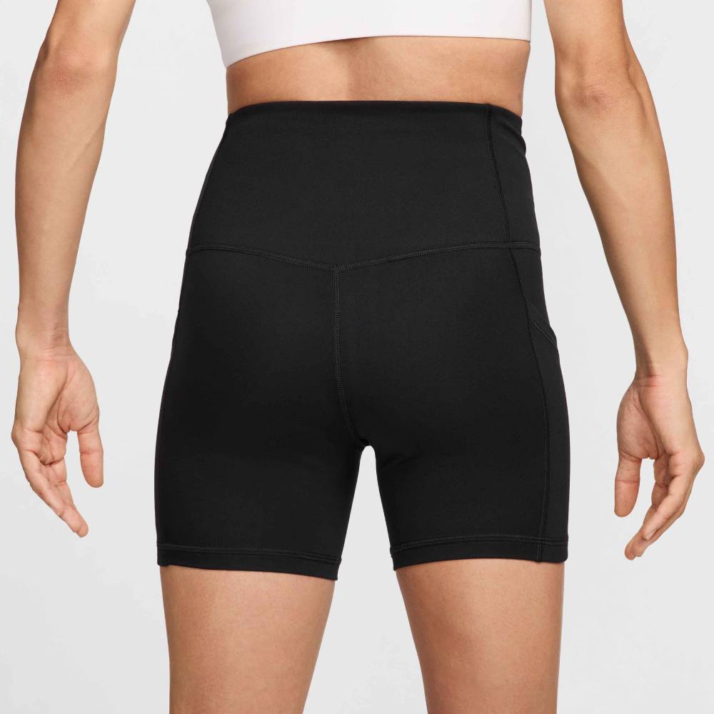 Nike Women's Dri-FIT Ball Short (Black/White) - RacquetGuys.ca