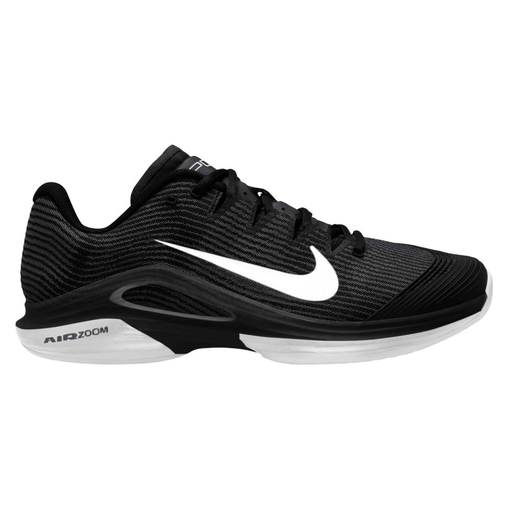 Nike Zoom Vapor 12 Men's Tennis Shoe (Black/White-DK Smoke Grey