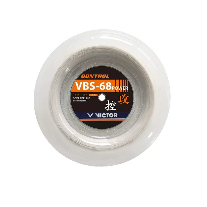 Victor VBS-68 Power Badminton String Reel (White) - RacquetGuys.ca