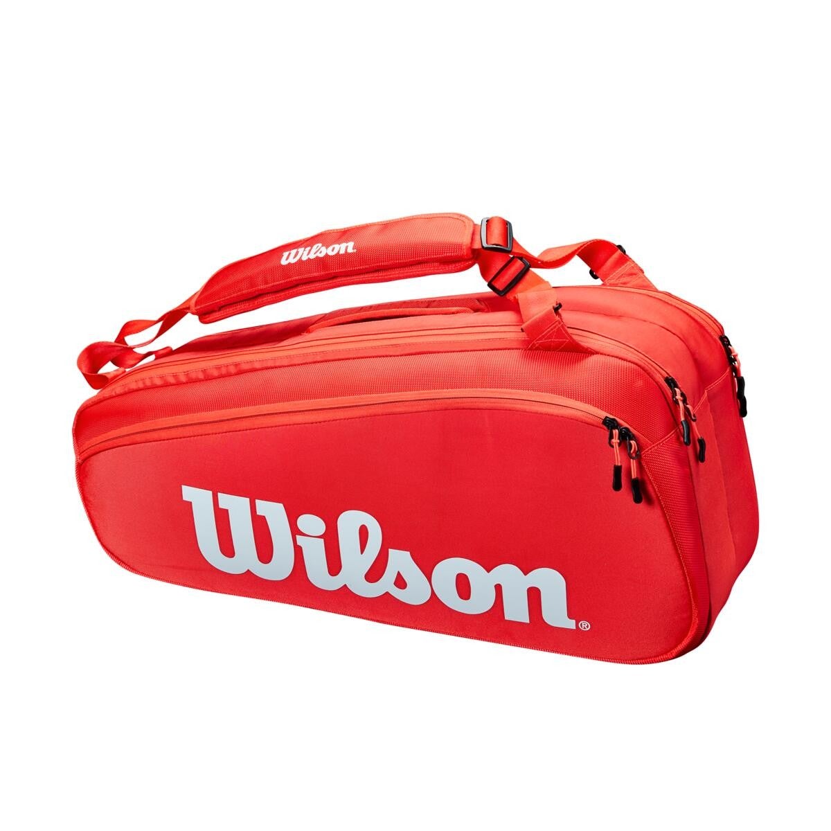 Wilson Super Tour Pack Racquet Bag (Red) – - Main Image