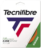 Tecnifibre X-One Biphase 17/1.24 Squash String (Orange)