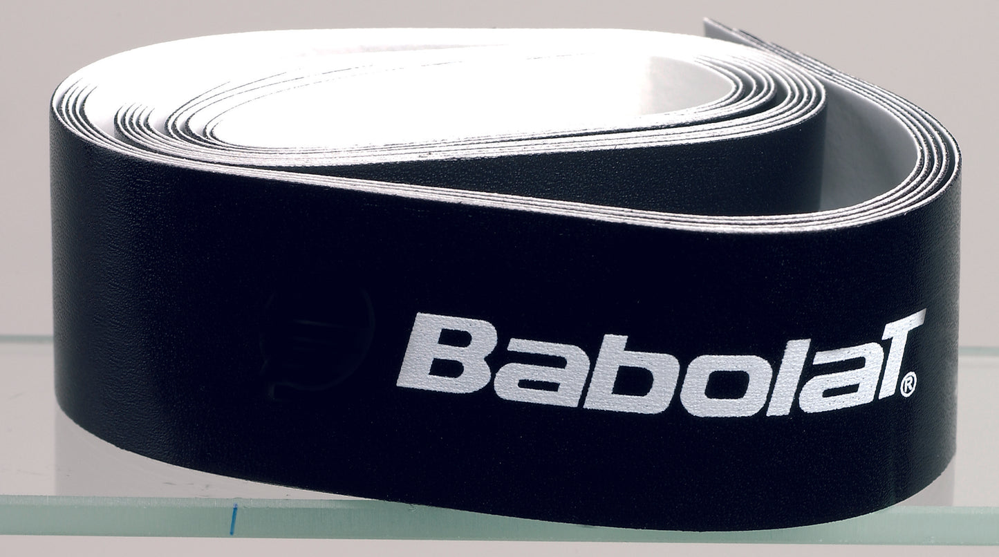 Babolat Logo Super Tape Head Protection Tape (Black) - RacquetGuys.ca