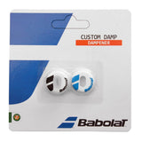 Babolat Customizable Vibration Dampener (White/Blue) - RacquetGuys.ca