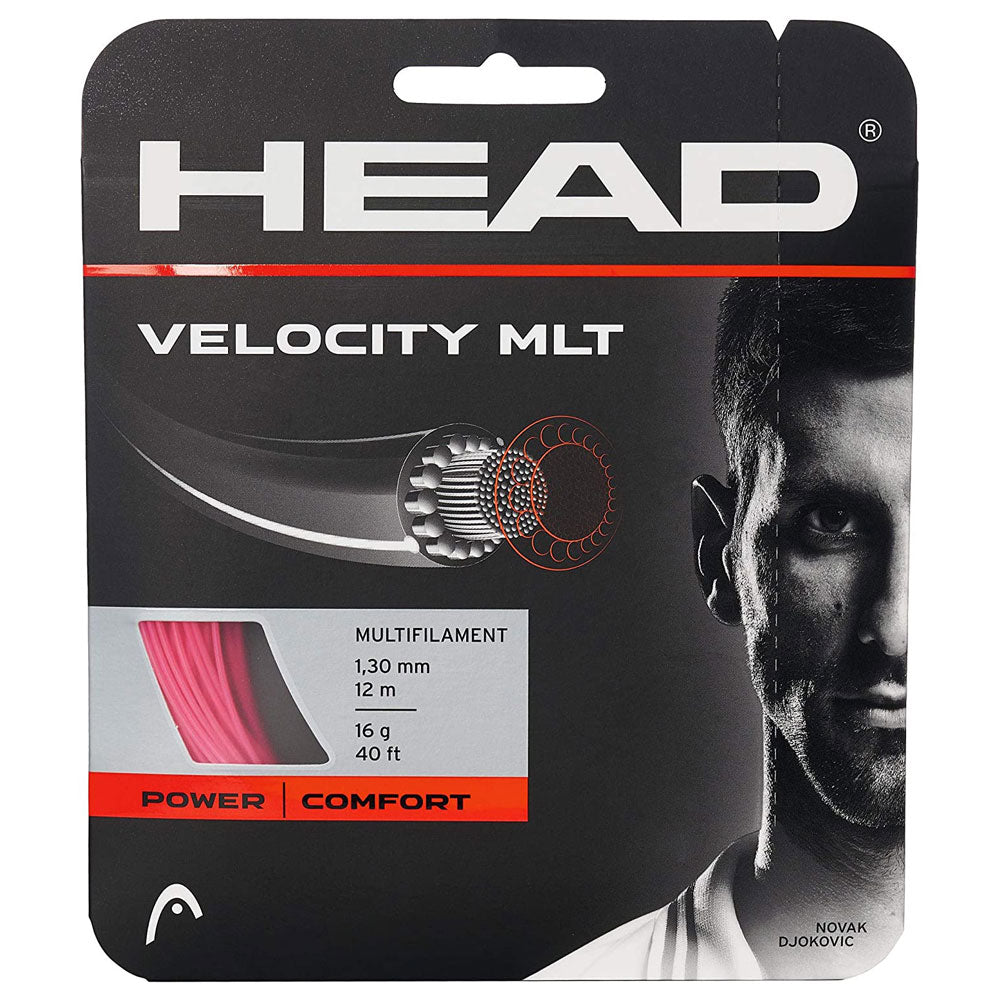 Bobine de cordage Head Velocity Mlt 130 16 g pour tennis 200 m Bobine de cordage Head Velocity Mlt 130 16 g pour tennis 200 m