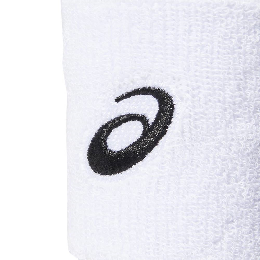 Asics Wristband (Brilliant White) - RacquetGuys.ca