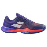 Babolat Jet Mach 3 Men's Clay Court Tennis Shoe (Blue/Red)