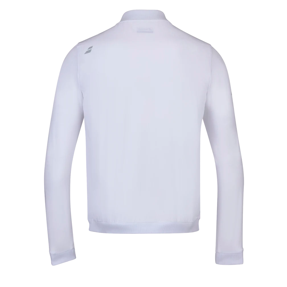 Babolat Boy's Play Jacket (White) - RacquetGuys.ca