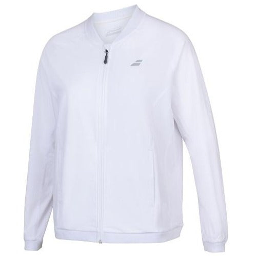 Babolat Women's Play Jacket (White) - RacquetGuys.ca