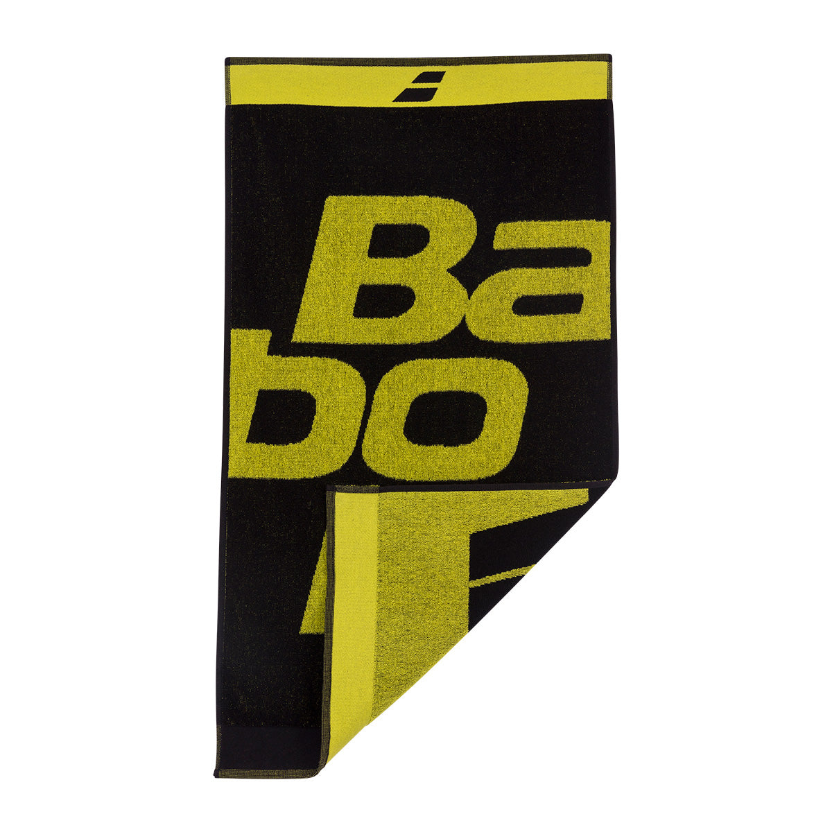 Babolat Towel (Black/Sulphur Spring) - RacquetGuys.ca