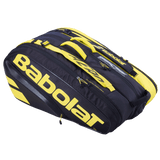 Babolat Pure Aero 12 Pack Racquet Bag (Black/Yellow)