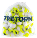 Tretorn Micro-X Pressureless Yellow/White Tennis Balls - 72 Ball Bag