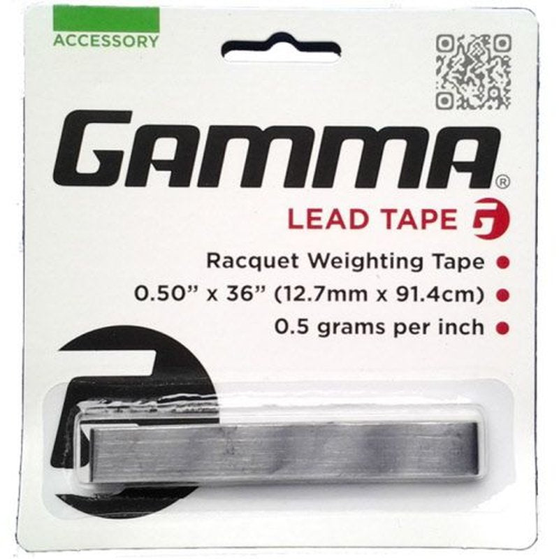 Gamma Lead Tape (1/2 inch) - RacquetGuys.ca