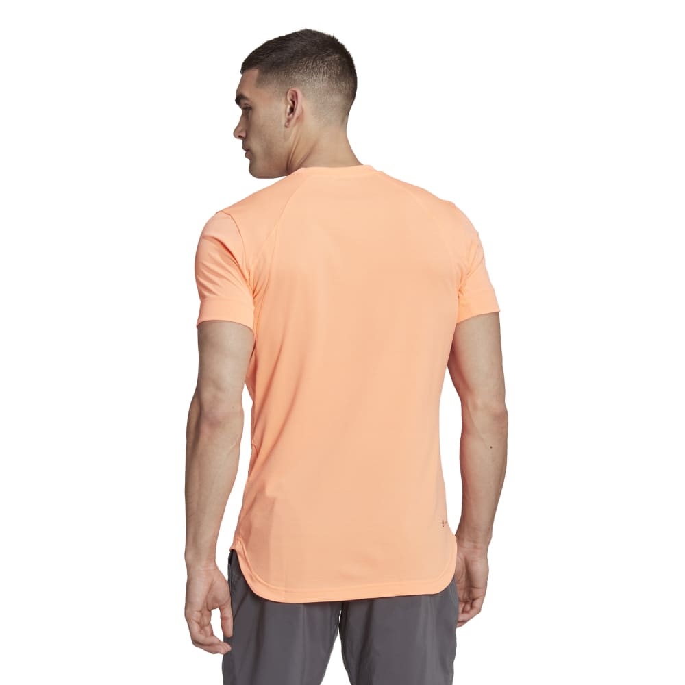adidas Men's New York Freelift Tee (Beam Orange) - RacquetGuys.ca