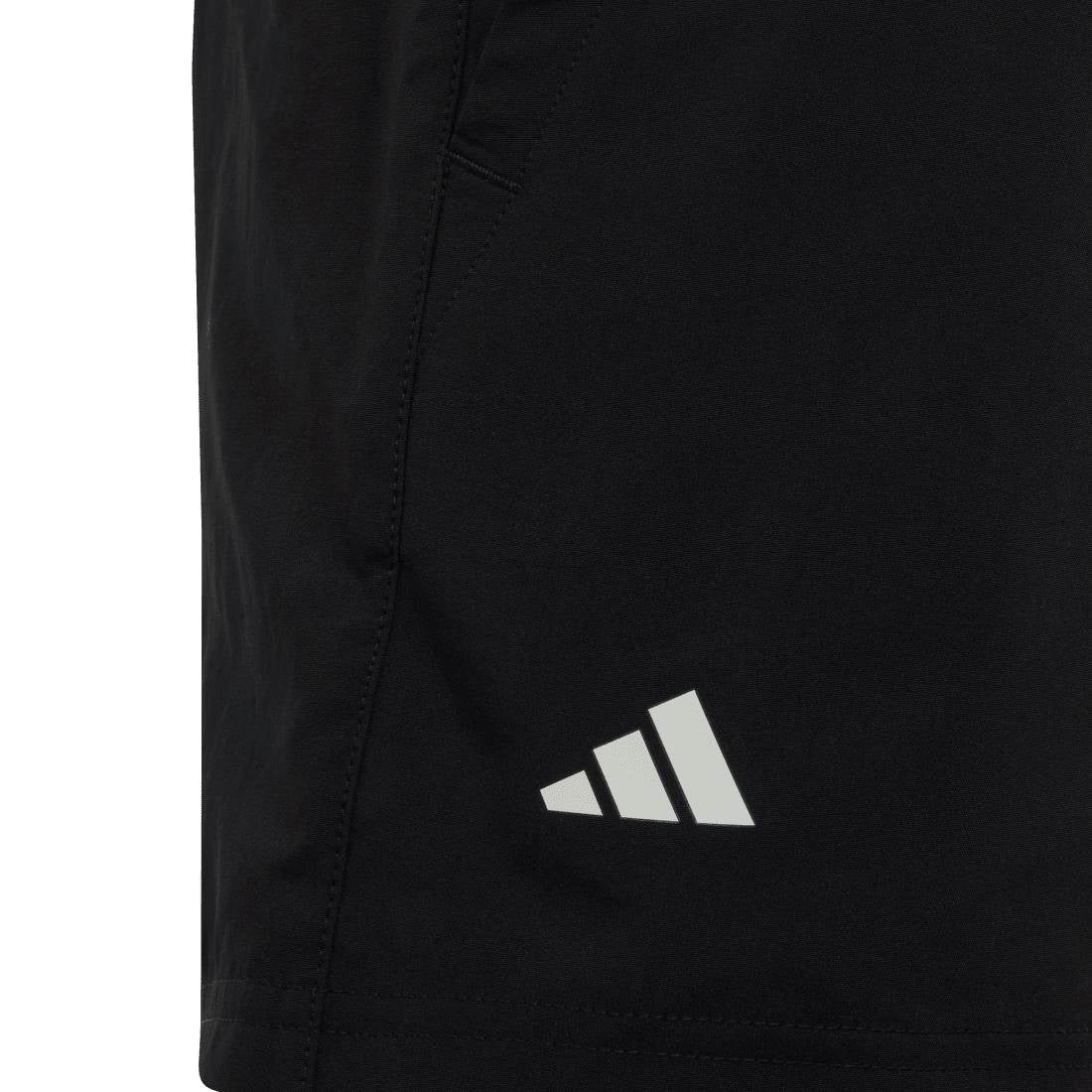 adidas Boy's 3 Stripe Club Shorts (Black) - RacquetGuys.ca