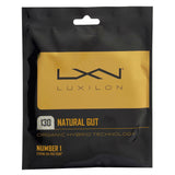 Luxilon Natural Gut 16/1.30 Tennis String (Natural)