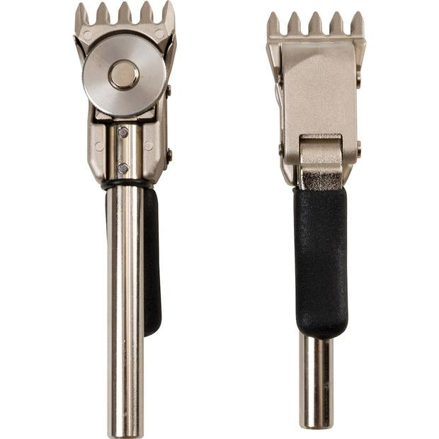 Gamma Die-Cast Aluminum Universal Fixed Clamp With Diamond Coating - RacquetGuys.ca