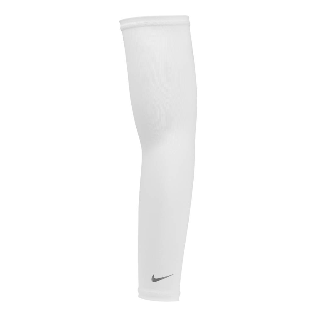 Nike Lightweight Sleeves 2.0 Large/X-Large (White/Silver) - RacquetGuys.ca