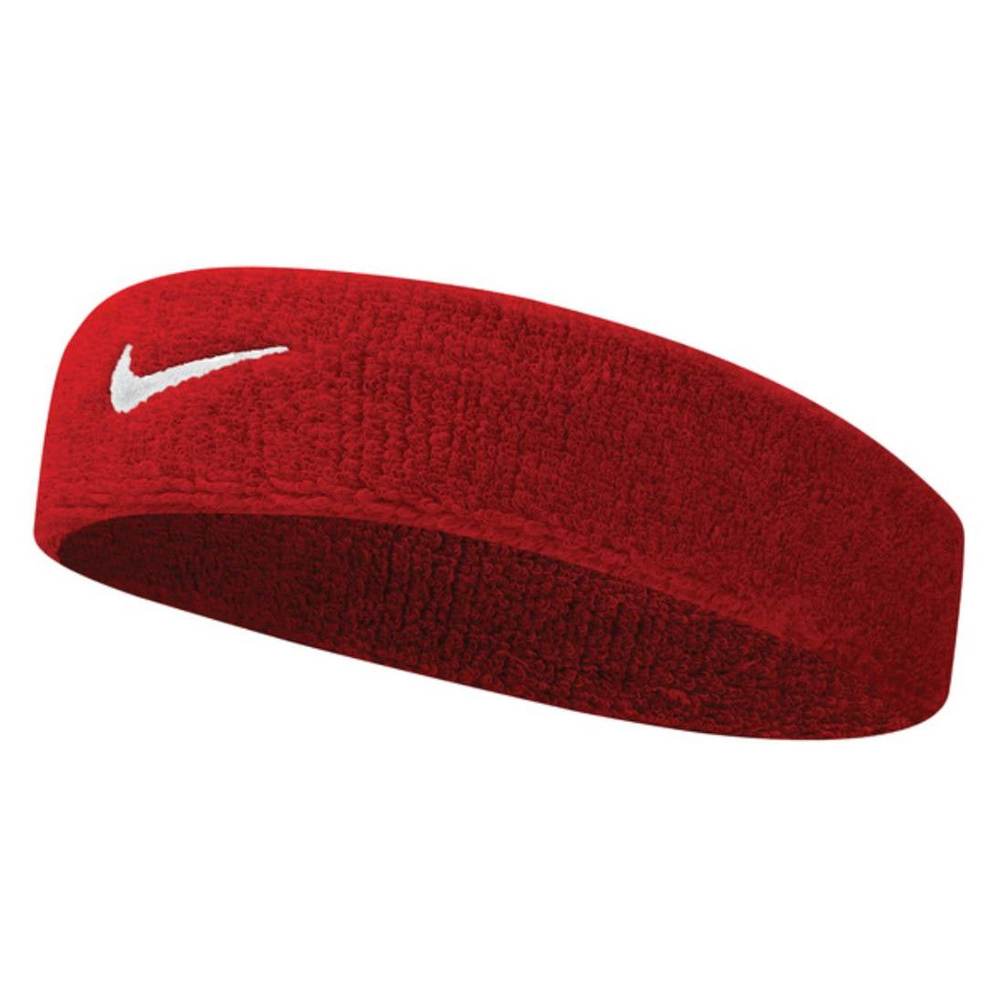 Nike Swoosh Headband (Varsity red/White) - RacquetGuys.ca