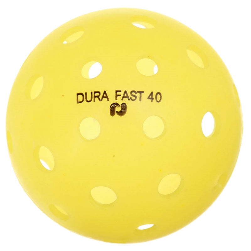 DuraFast 40 Outdoor Pickleball Ball (Yellow) - RacquetGuys.ca