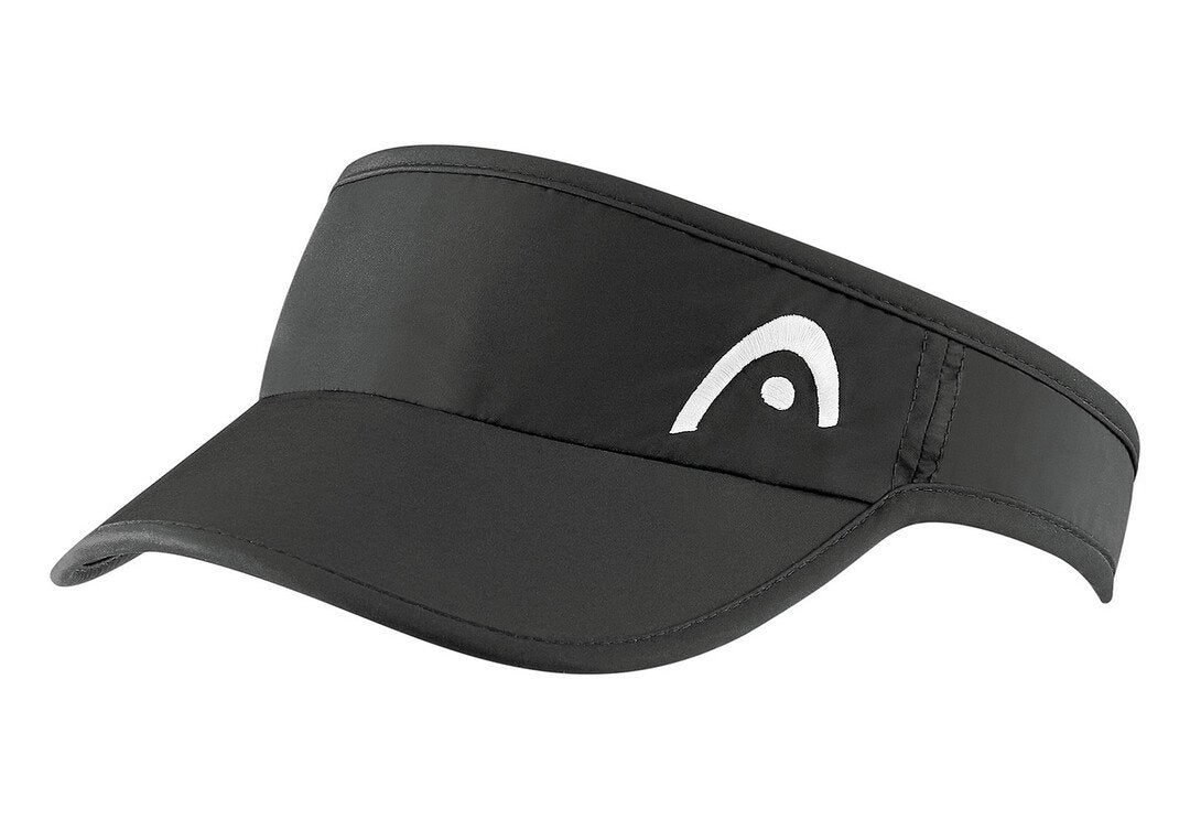 Head Pro Player Women's Visor (Black) - RacquetGuys.ca